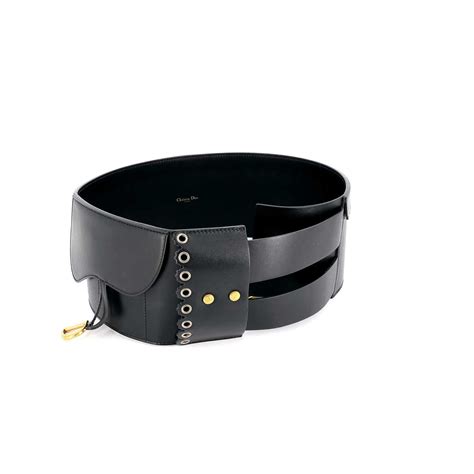 Accessoires Ceinture Dior Noir d'occasion.